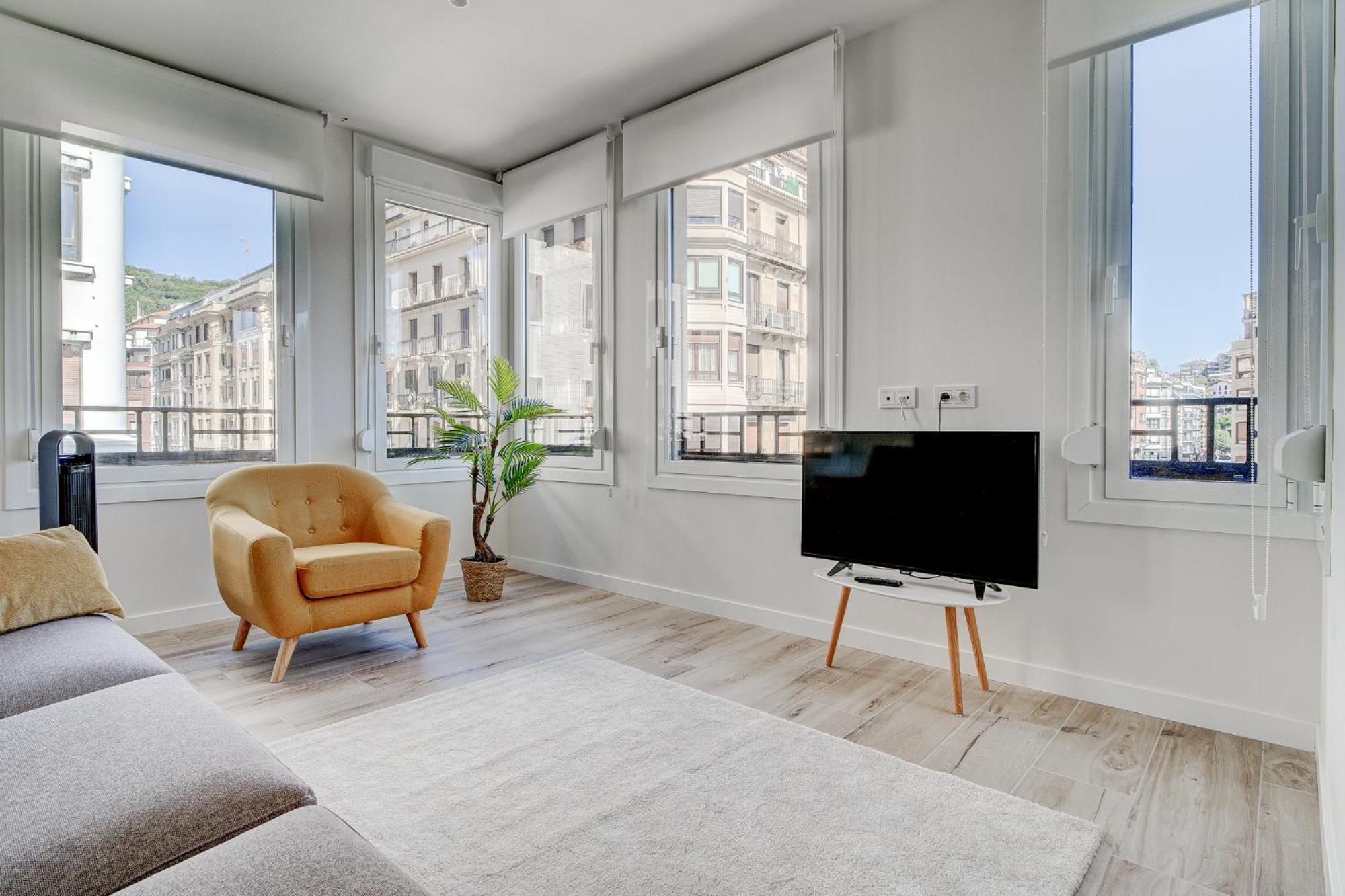 Apartamentos Gran Via By Sanse Holidays San Sebastián Exteriér fotografie