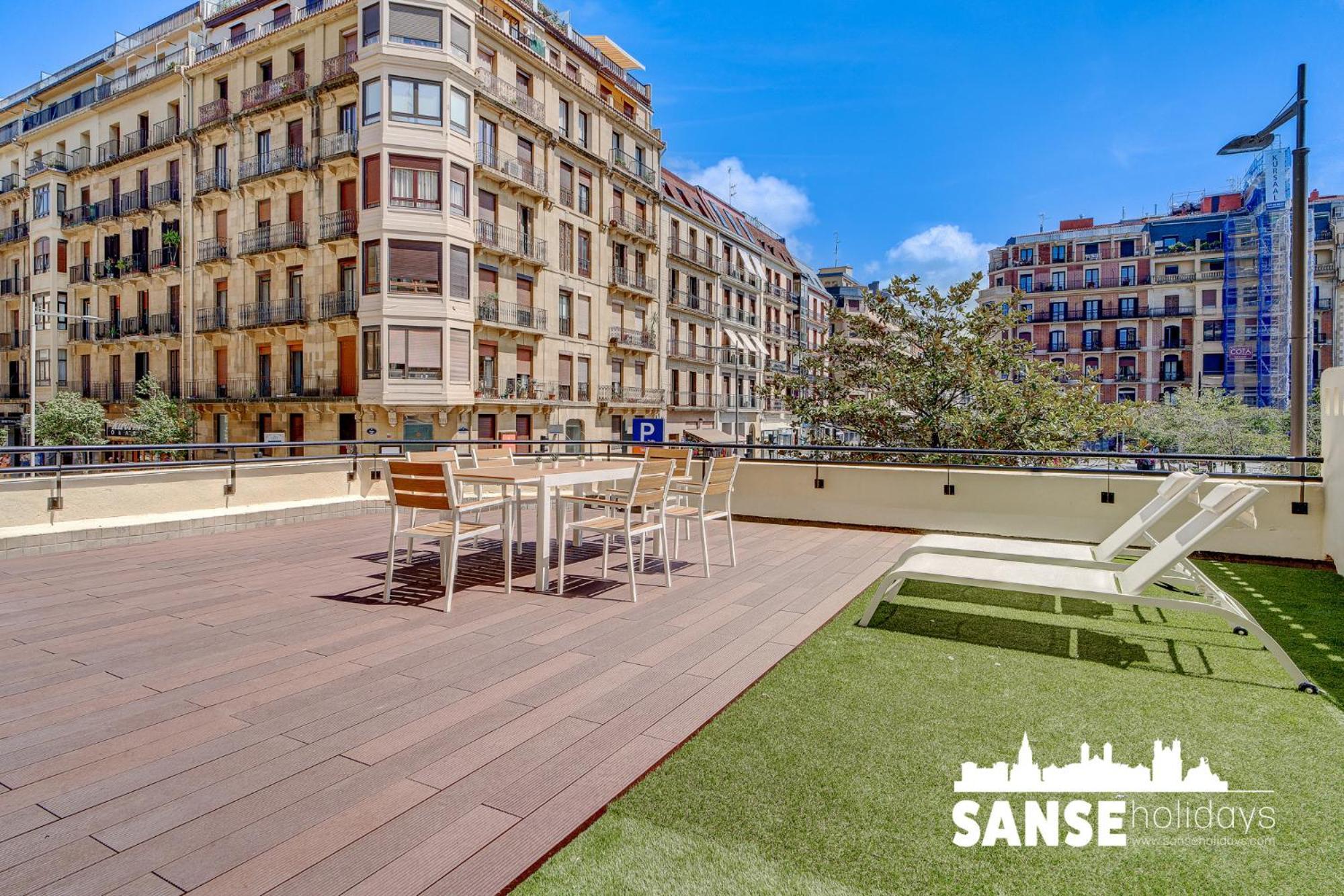 Apartamentos Gran Via By Sanse Holidays San Sebastián Exteriér fotografie